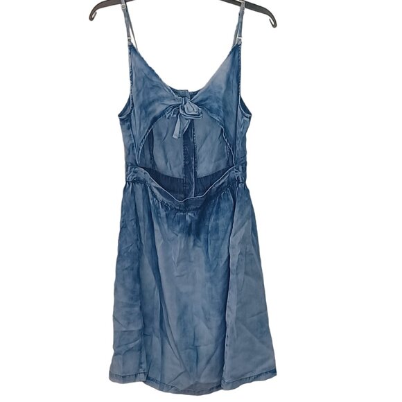 Paper Crane Soft Denim Dress Size Small - Picture 2 of 4